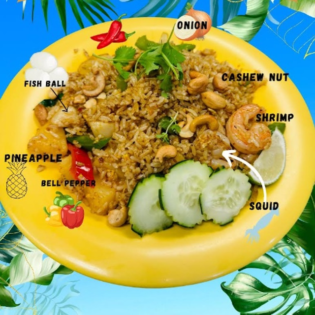 Hawaiian Fried Rice.